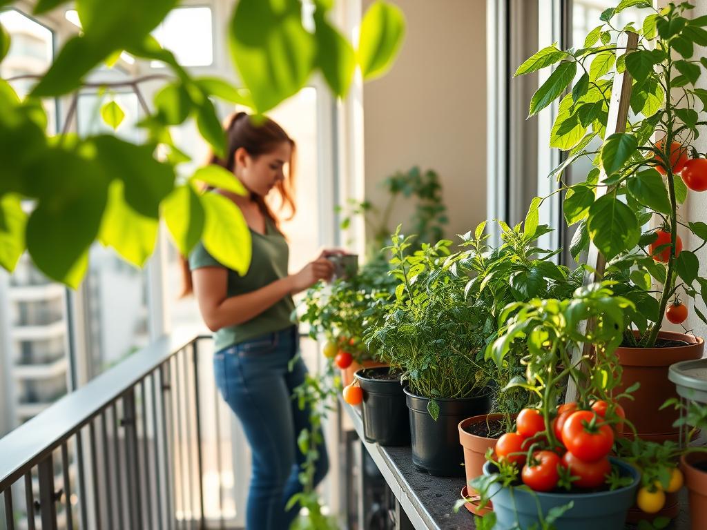 Apartment Vegetable Garden