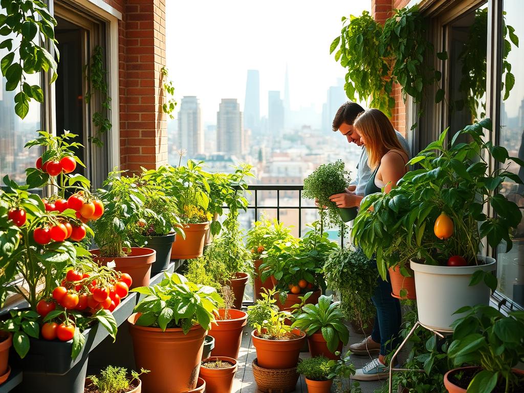 Apartment Vegetable Garden