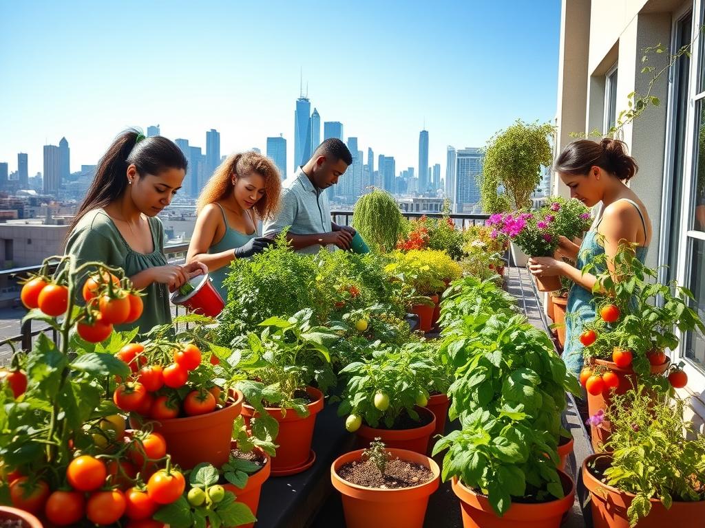 Apartment Vegetable Garden