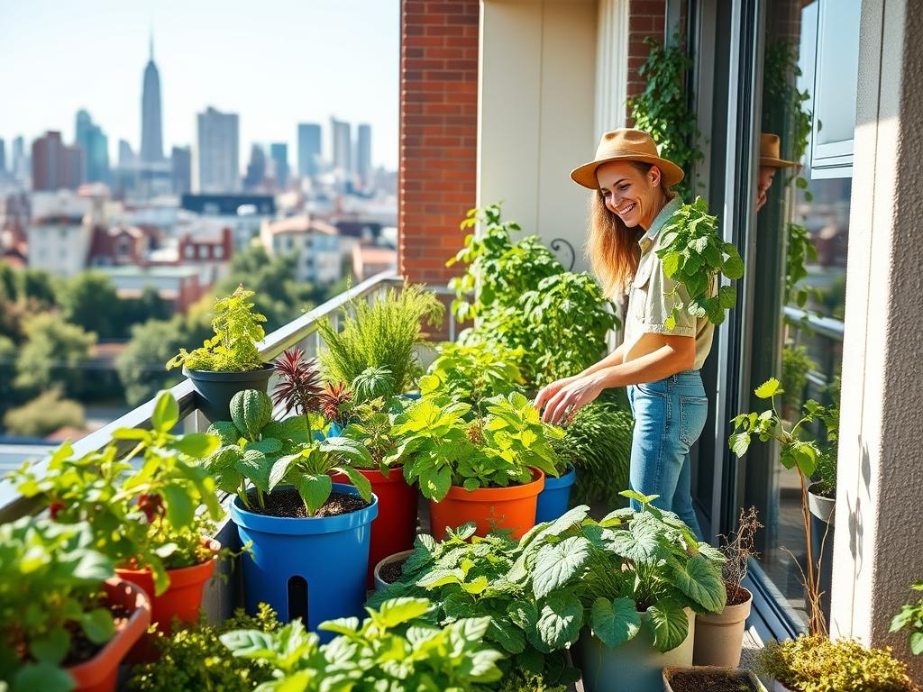 Apartment Vegetable Garden