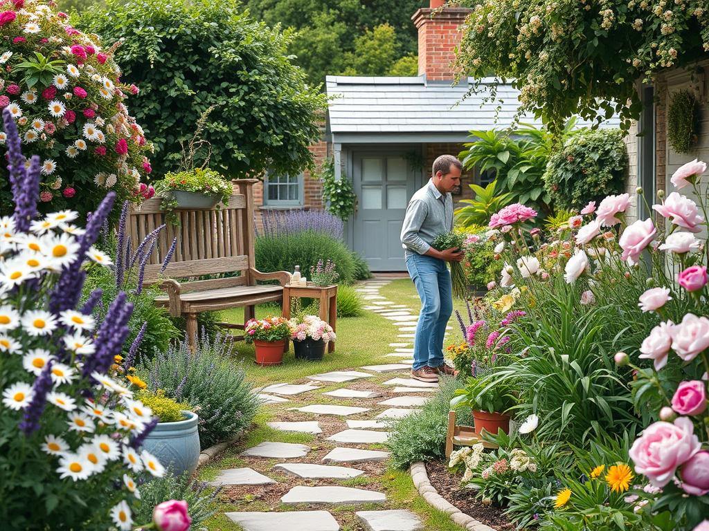 Cottagecore Garden color palette