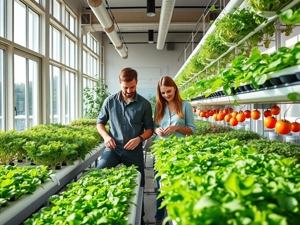 Hydroponic Plants Indoor