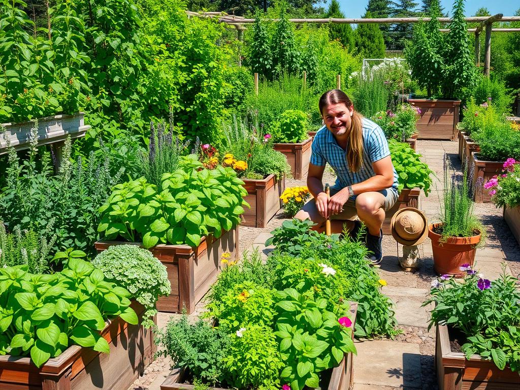 herb garden decor