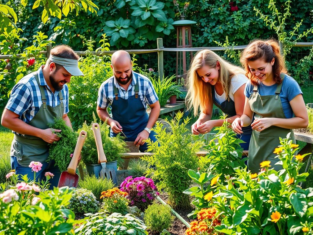 herb garden maintenance