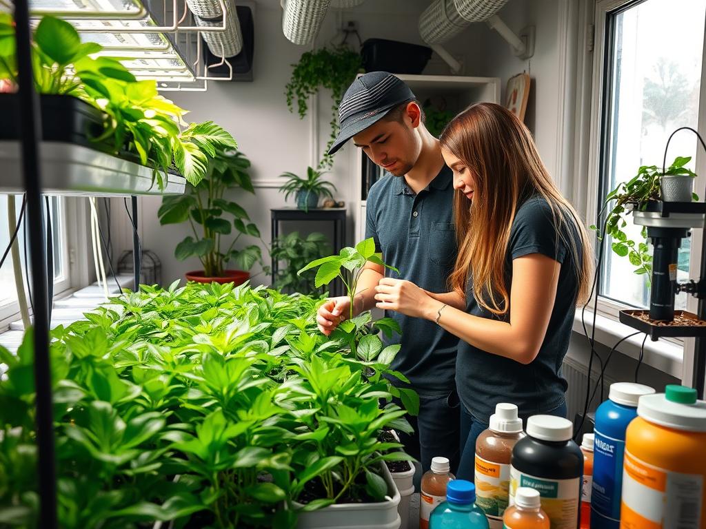 hydroponic plants care