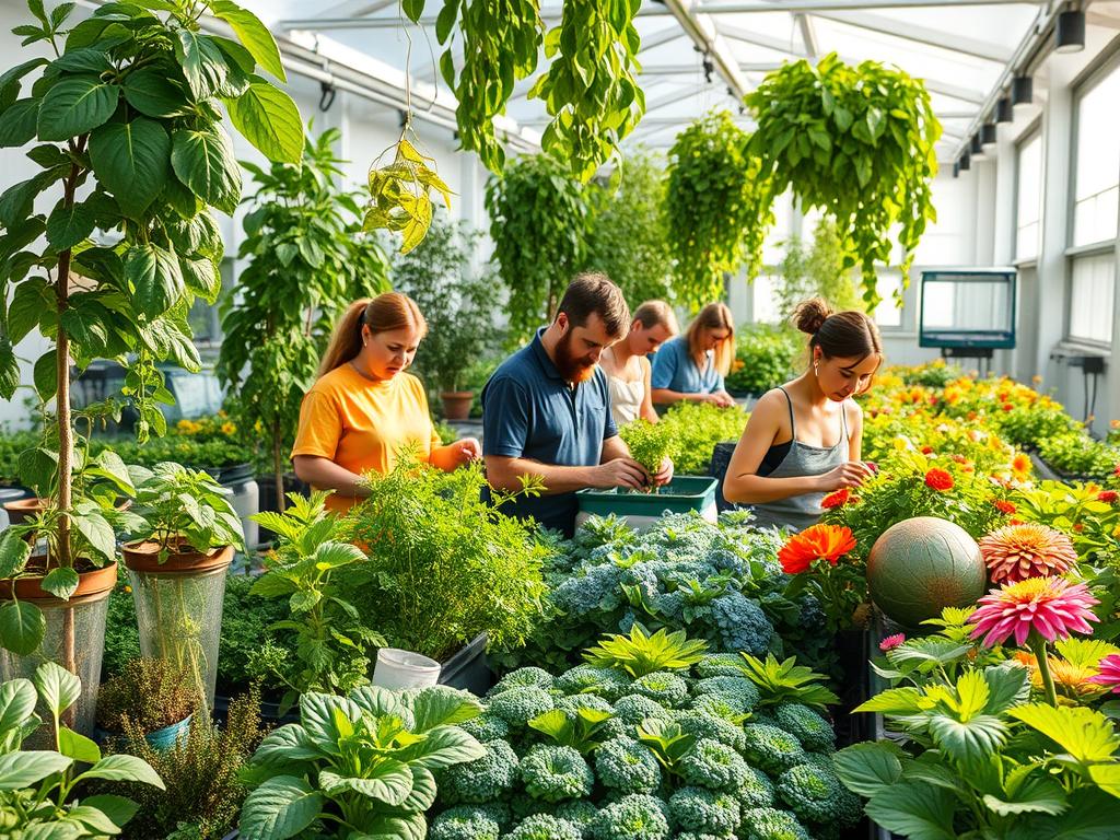 indoor gardening plants