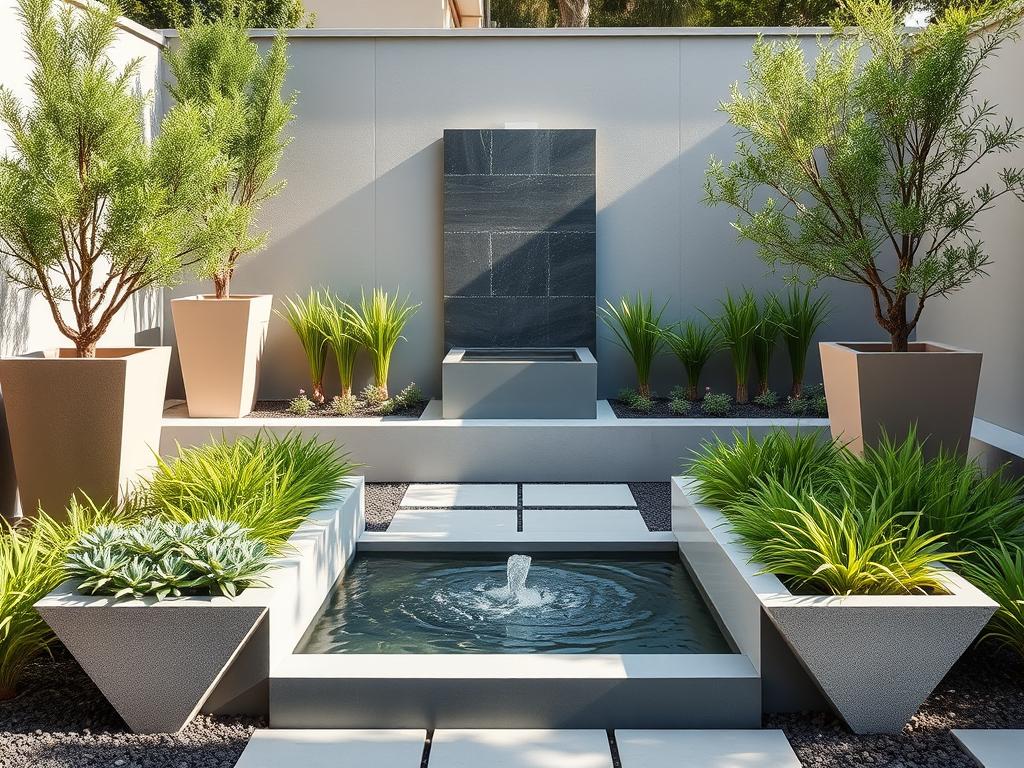 modern garden design