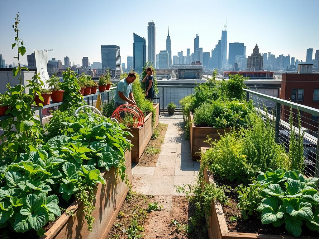 rooftop gardening